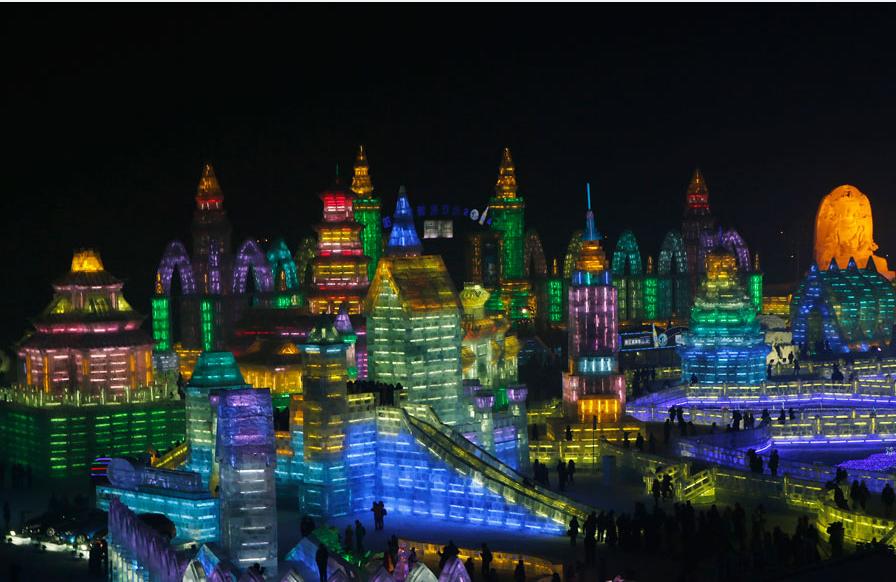 Esculturas de hielo de Harbin (9)