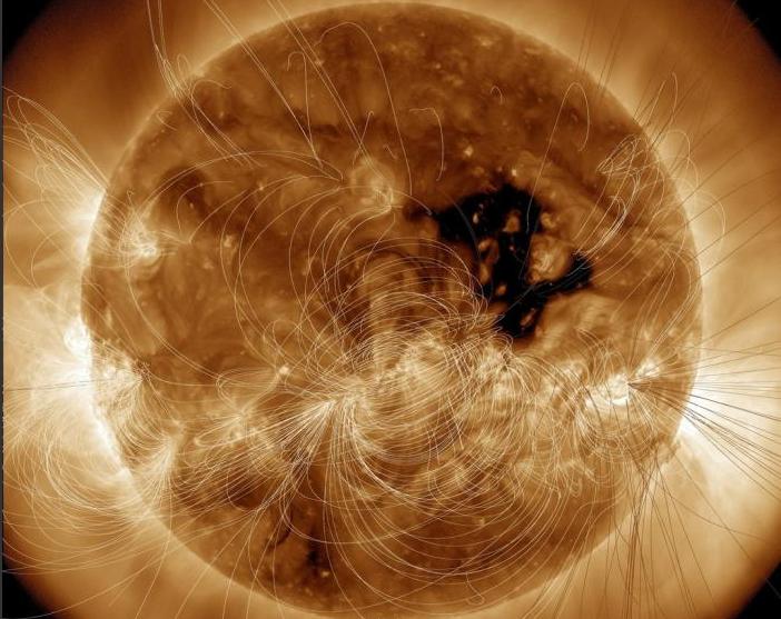 El SDO de la NASA publicó las primeras imágenes del Sol en 2014 (10)