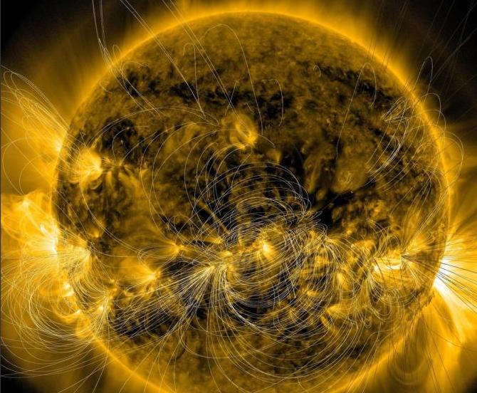 El SDO de la NASA publicó las primeras imágenes del Sol en 2014 (8)