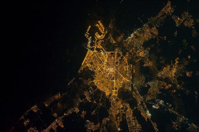 ESA publica una foto de Valencia desde la Estación Espacial Internacional