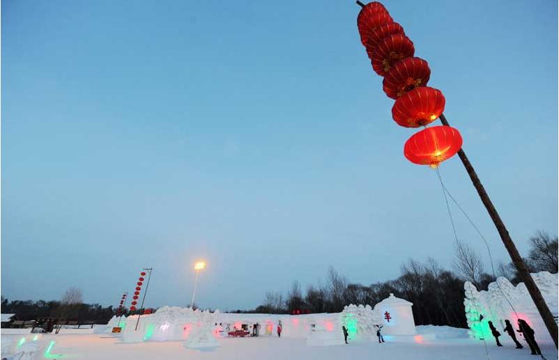 Exhibición Internacional de Esculturas de Nieve en Harbin (4)