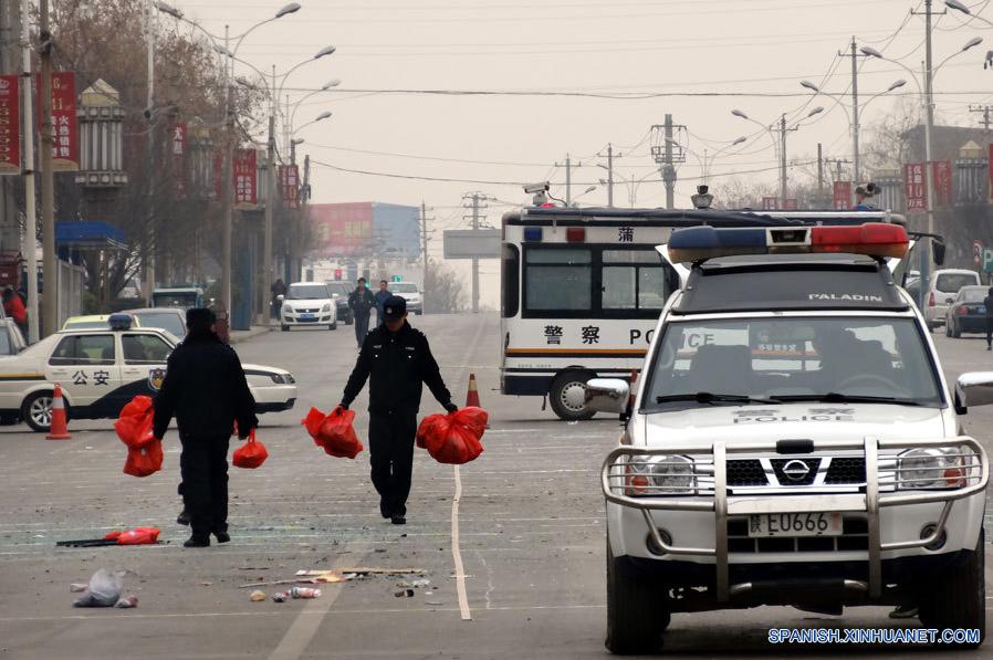 Identifican a sospechoso de explosión en autobús en China