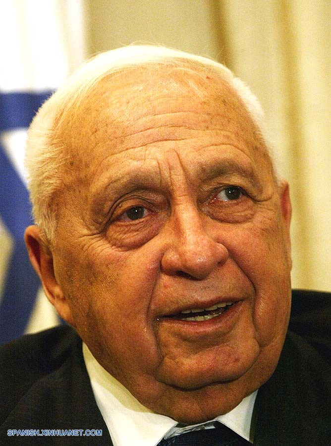Exprimer ministro israelí Sharon muere en hospital a los 85