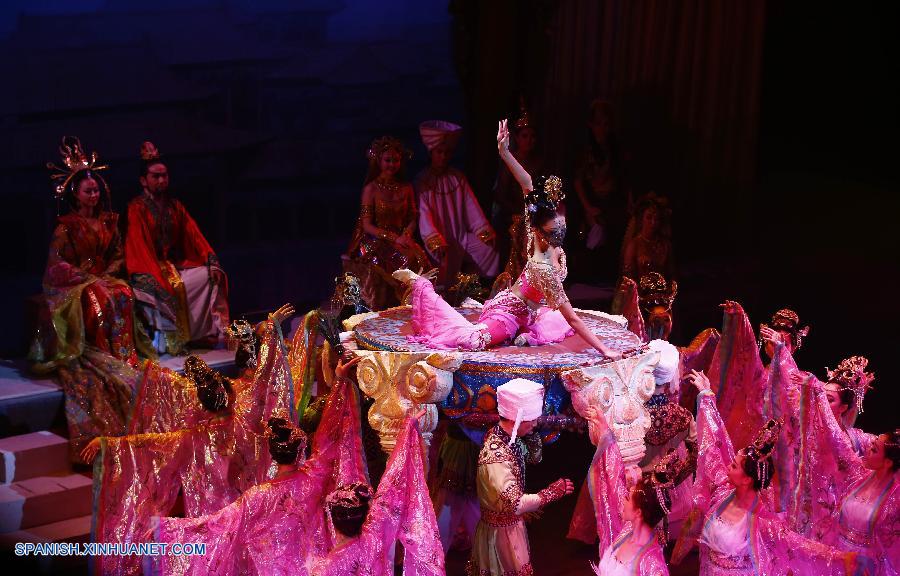 Obra de danza tradicional china debuta en Londres