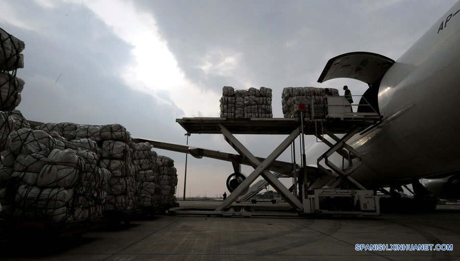 Llega a capital siria segundo lote de ayuda china