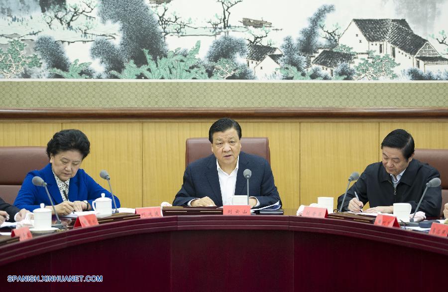 Alto funcionario chino pide promover progreso cultural y ético