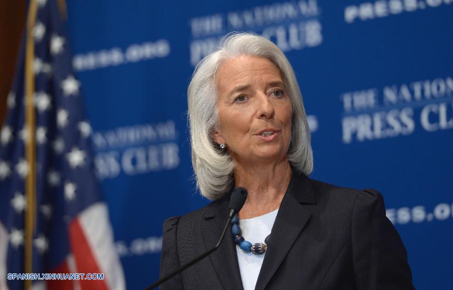 Lagarde espera mejora de economía mundial por economías avanzadas