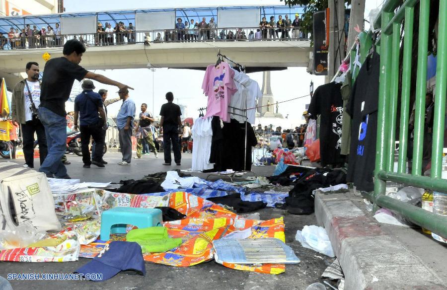 Al menos 28 heridos en atentado con bomba contra manifestantes en Bangkok 3
