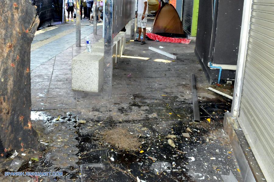 Al menos 28 heridos en atentado con bomba contra manifestantes en Bangkok 2