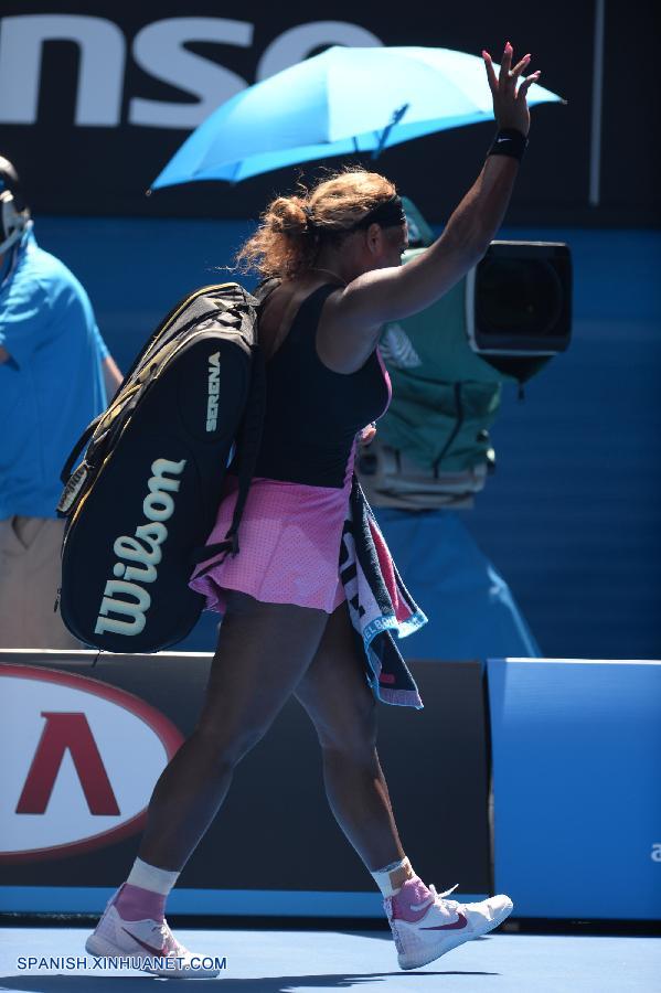 Tenis: Favorita Serena Williams cae eliminada en Abierto de Australia 2