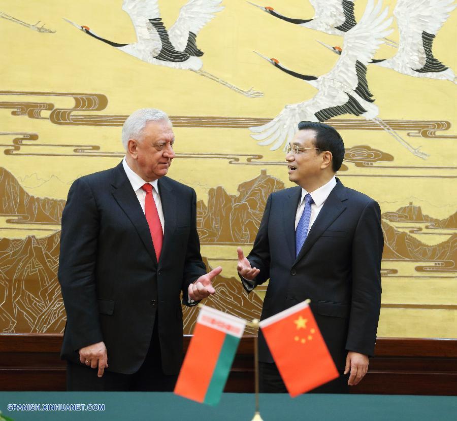 Primer ministro chino pide fortalecer cooperación con Bielorrusia 2