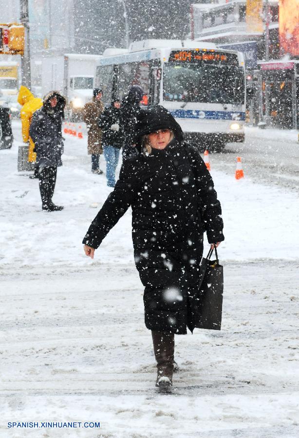 Declaran estado de emergencia por tormenta de nieve en estado de NY  (3)