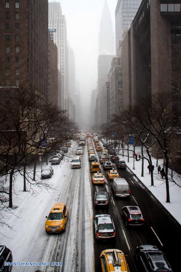 Declaran estado de emergencia por tormenta de nieve en estado de NY  (5)