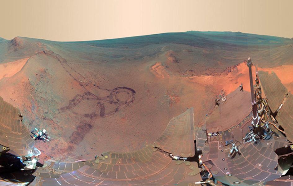 La NASA publica imágenes panorámicas de Marte