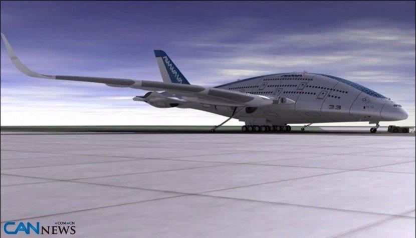España diseña el avión "ballena del cielo" que transportará 755 pasajeros (3)