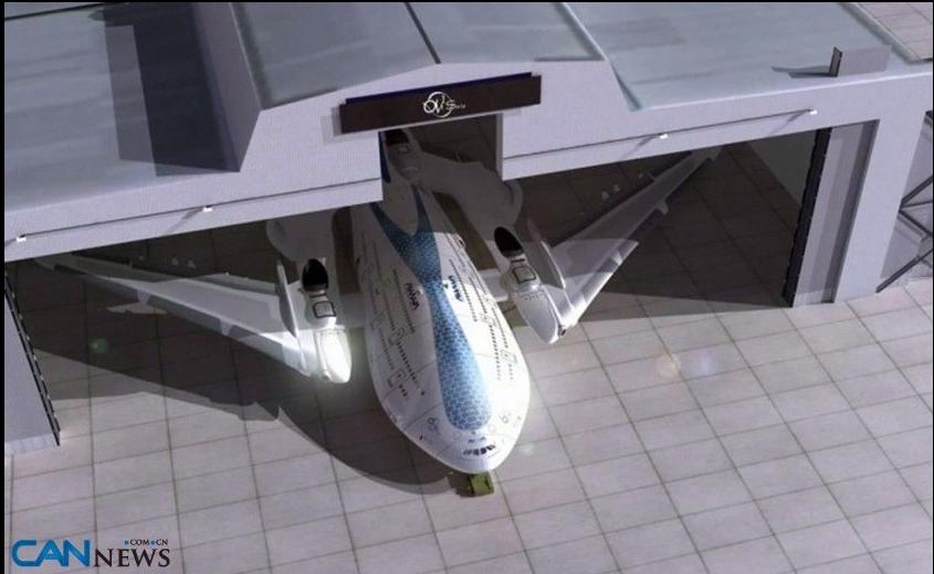 España diseña el avión "ballena del cielo" que transportará 755 pasajeros