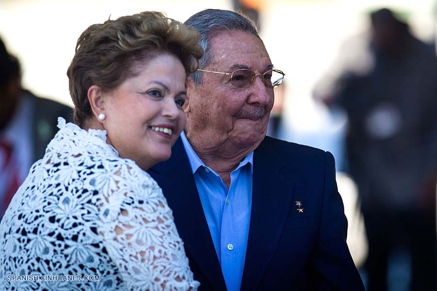 Brasil quiere ser "socio económico de primer orden" para Cuba, dice Rousseff