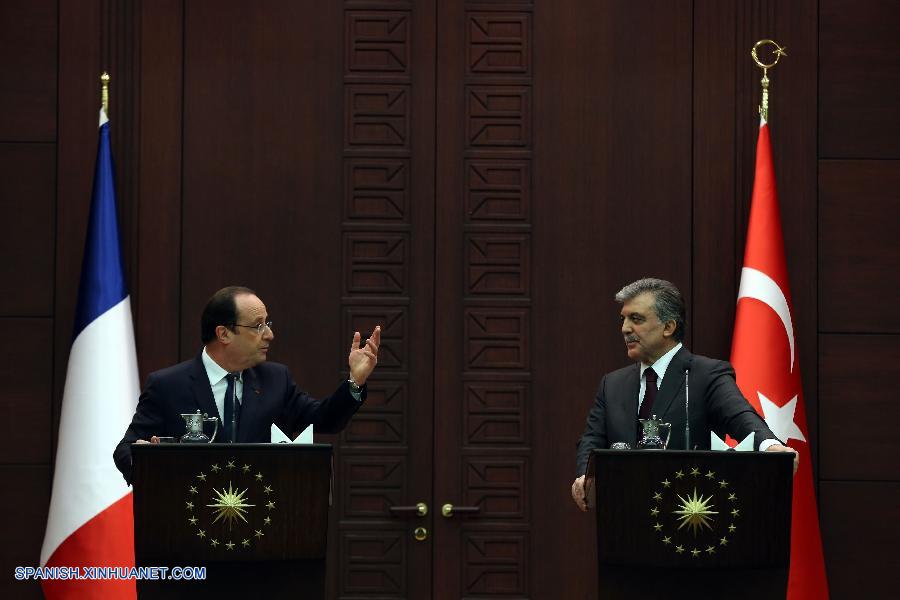Presidente francés apoya ingreso de Turquía a UE