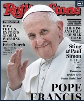 La revista 'Rolling Stone' dedica su portada al Papa