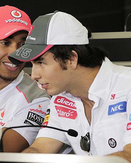 Automovilismo: Sergio Pérez logra 5º mejor tiempo en práctica F1
