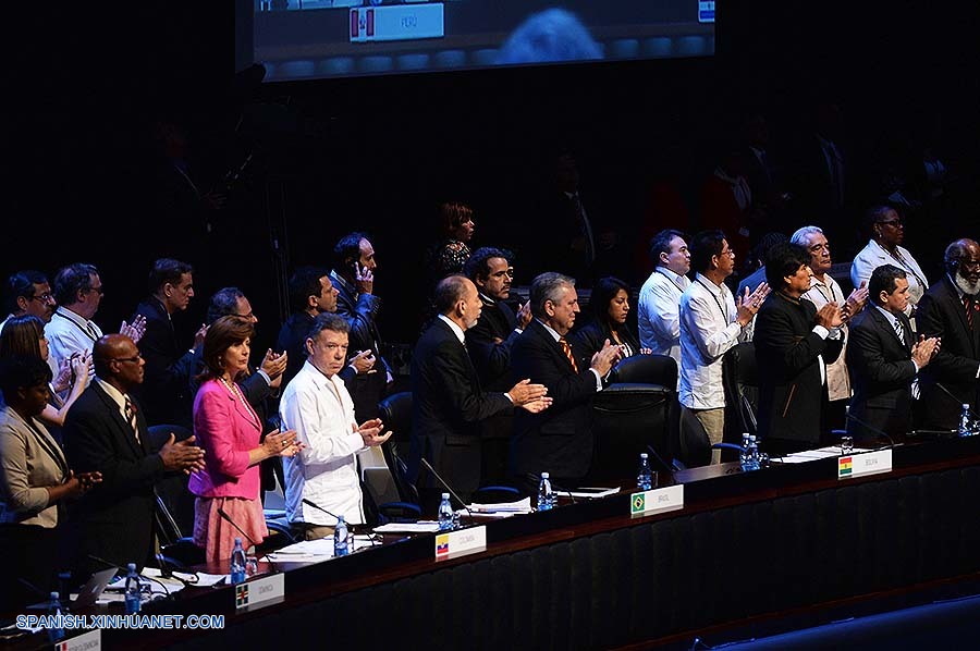 Concluye cumbre en La Habana y Costa Rica asume presidencia de Celac