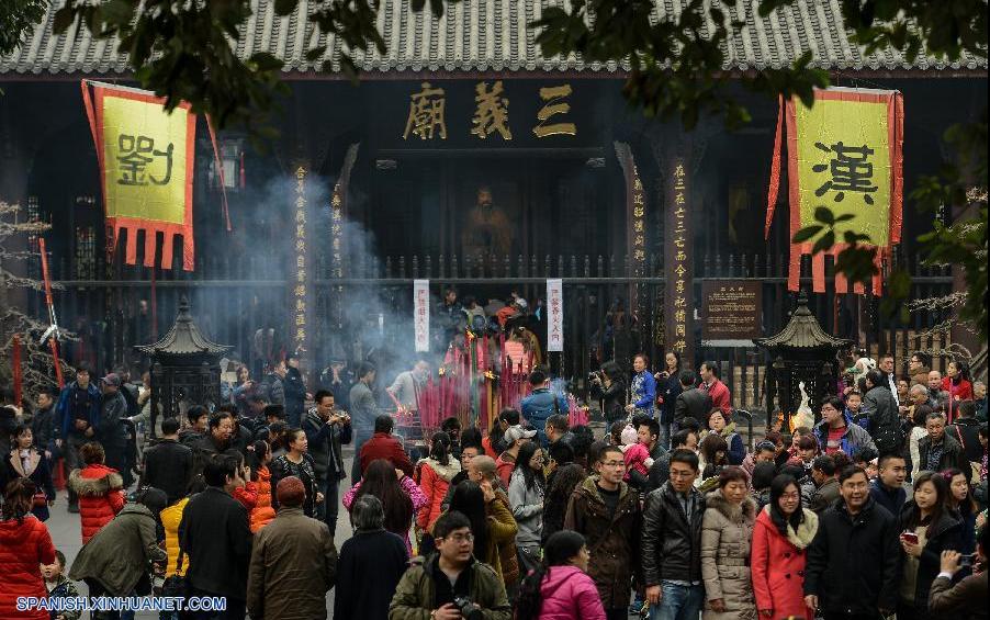 Sichuan: Feria del Templo en Museo Wuhouci en Chengdu (2)