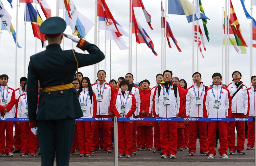 Atletas chinos listos para los Juegos de Sochi (3)