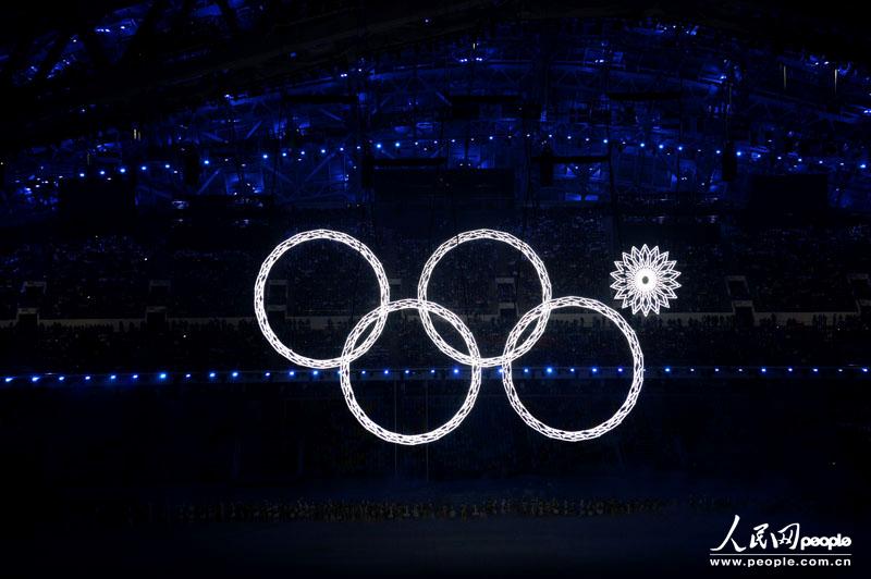 En fotos:La inauguración de los Juegos Olímpicos de Invierno Sochi 2014