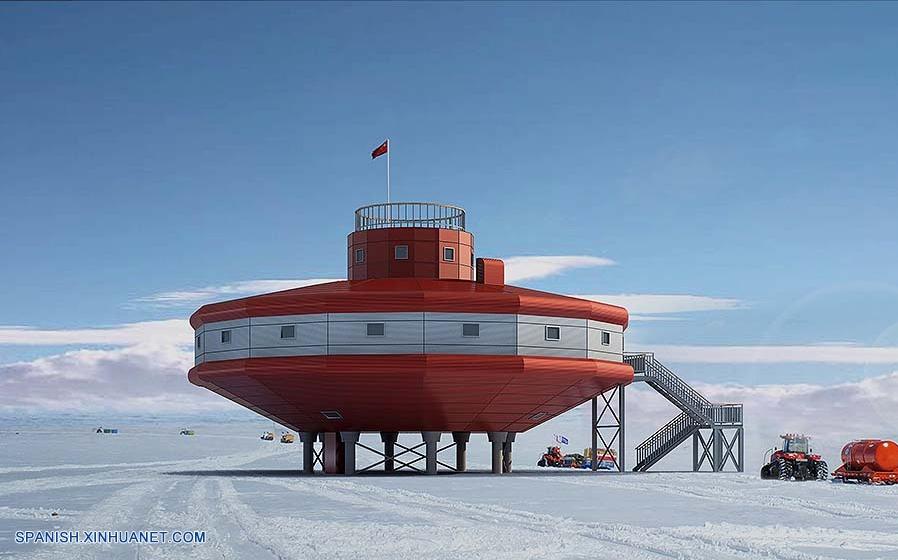 China concluye construcción de estación antártica Taishan (3)