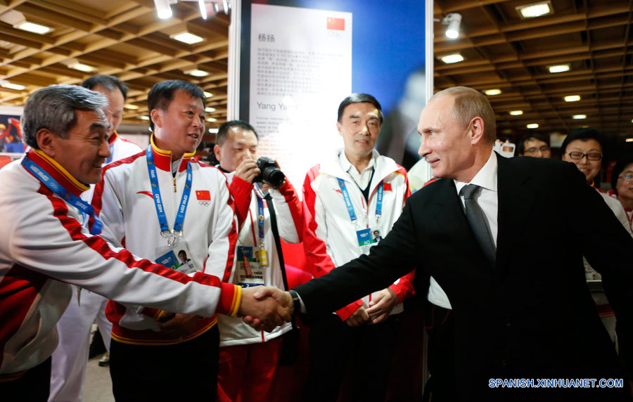 Putin pide mejorar cooperación deportiva Rusia-China