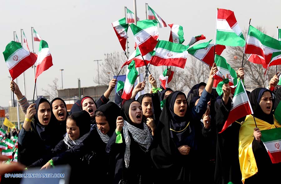 Irán conmemora 35 aniversario de Revolución Islámica