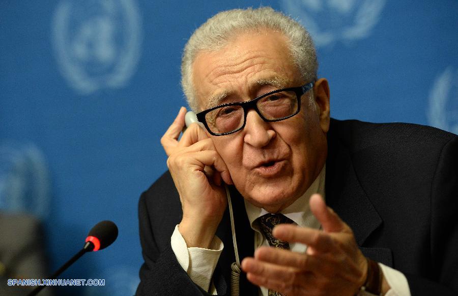 Brahimi: Rusia y EEUU prometen impulsar conversaciones de paz sobre Siria