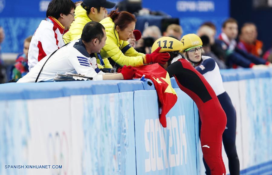 SOCHI 2014: Entrenadora atribuye oro de China en 500 m femenil a trabajo arduo