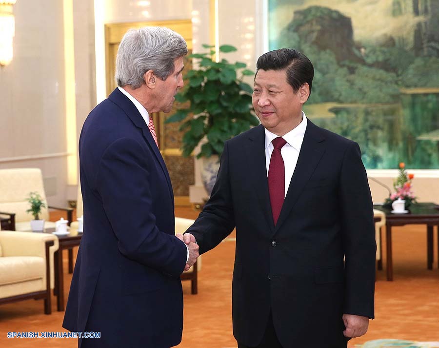 Presidente chino se reúne con secretario de Estado estadounidense
