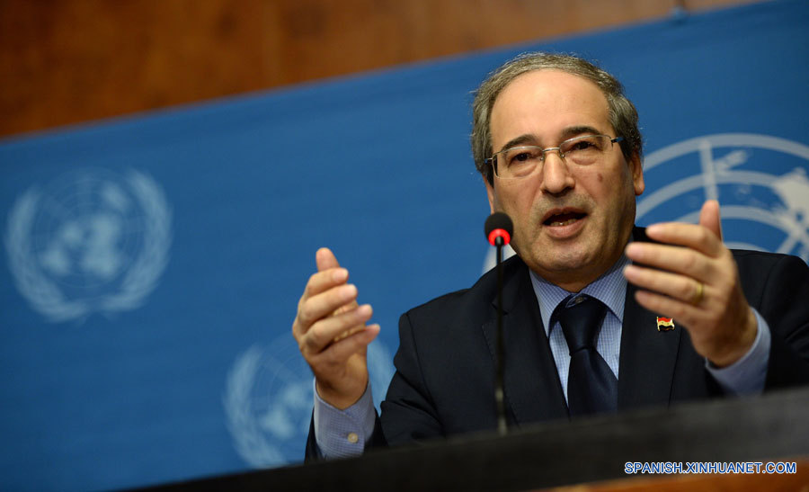 Ningún avance en ronda de conversaciones de Ginebra: Vicecanciller sirio 