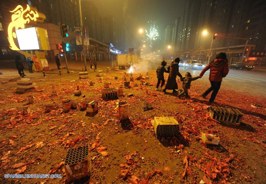 Fuegos artificiales en China agravan contaminación de aire