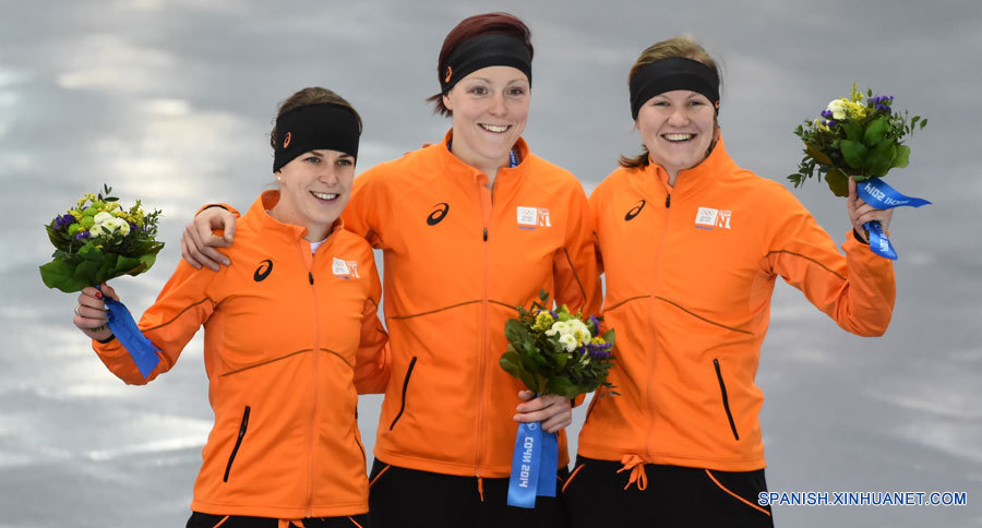 SOCHI 2014: Holandesas ganan 4 primeros lugares en final de 1.500 m
