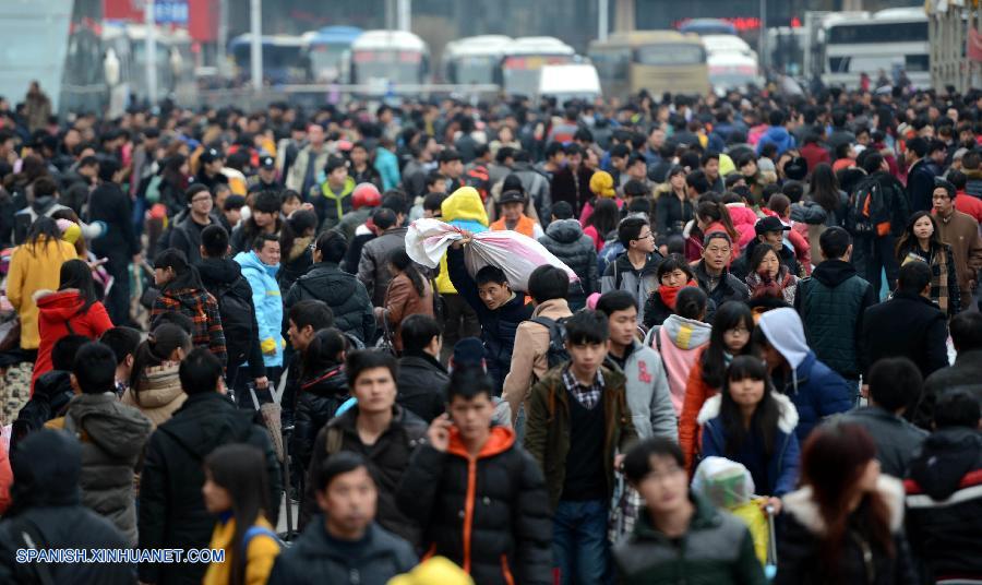 Superados los 200 millones de viajes en tren durante temporada del Festival de Primavera en China