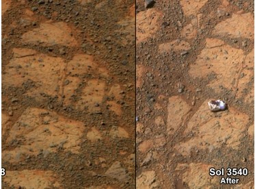 La NASA resuelve misterio del donut en Marte