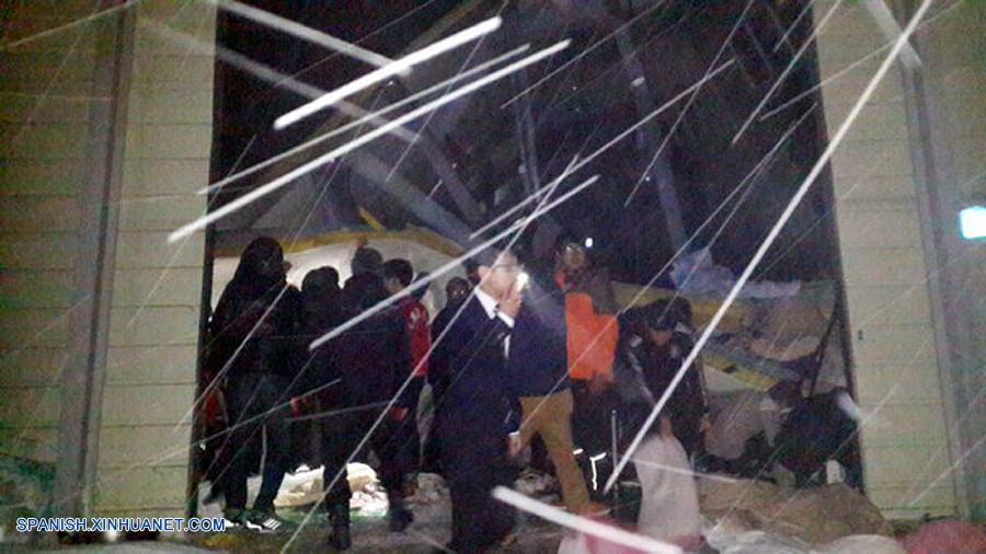 Quedan sepultados unos 60 estudiantes por colapso de techo en R. de Corea