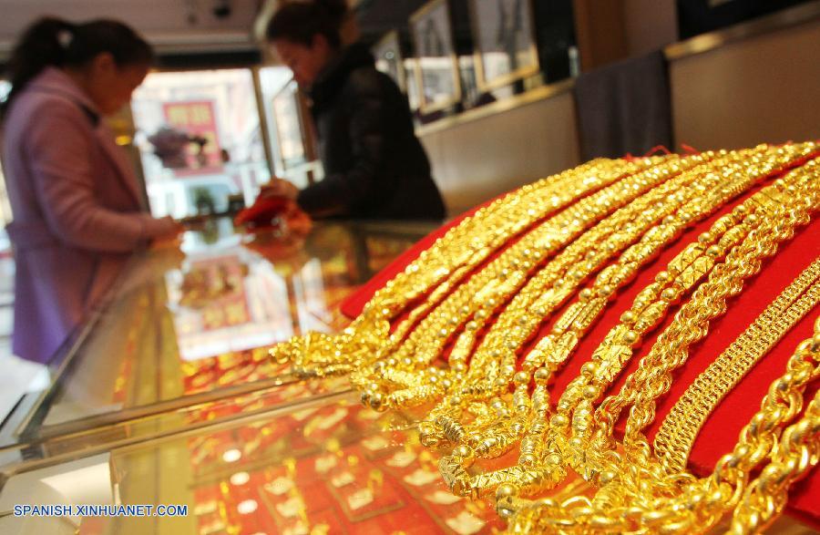 China, mayor consumidor de oro a nivel mundial en 2013: WGC
