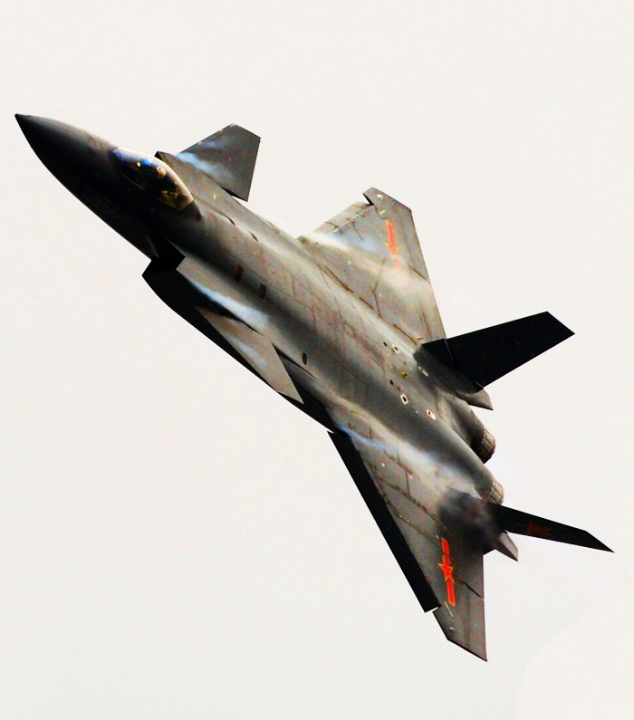 J-20: El caza chino de quinta generación