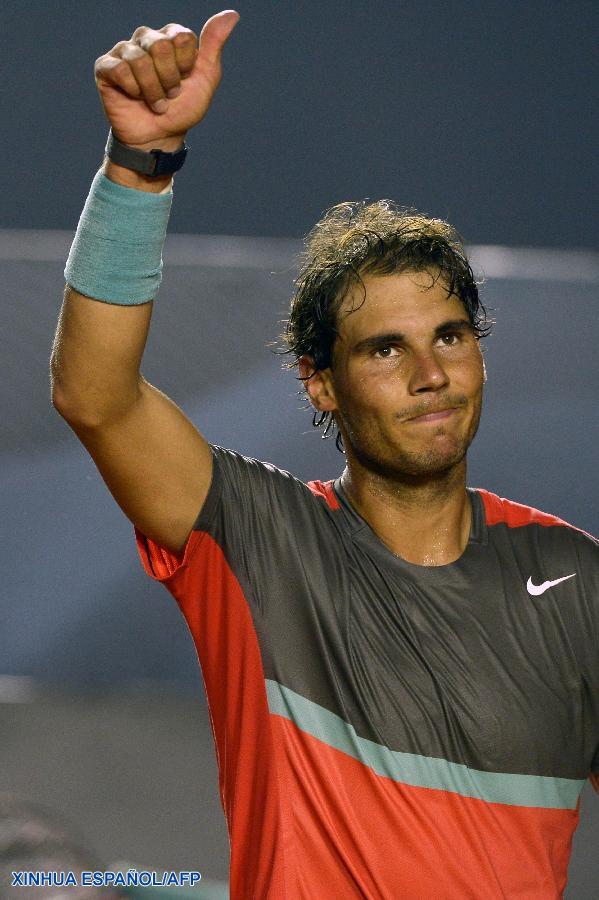 Tenis: Nadal gana duelo español con Montañes y pasa a cuartos en Abierto de Río