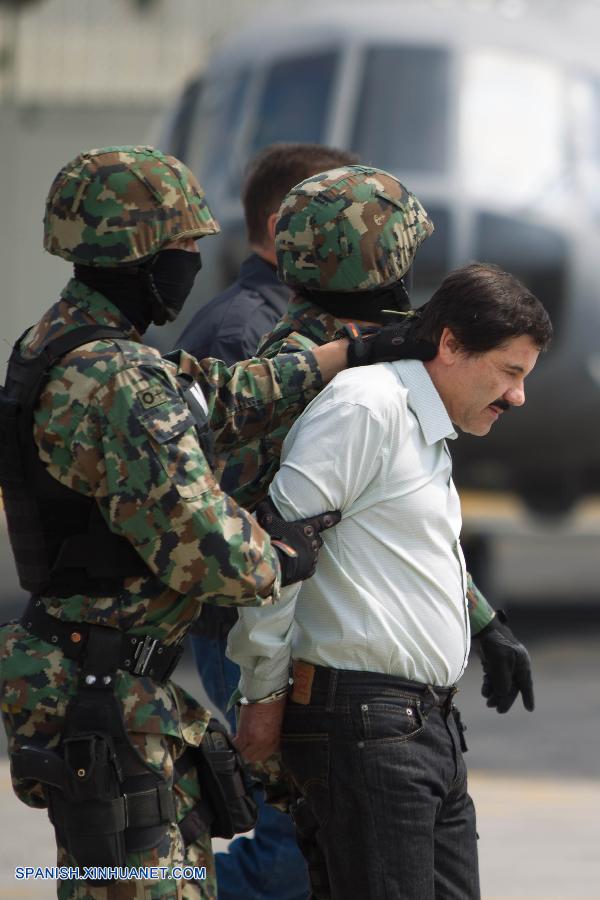 Autoridades mexicanas confirman captura del capo "Chapo" Guzmán