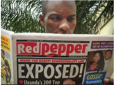 Diario ugandés publicó 200 personas acusadas de ser homosexuales con nombre y apellidos