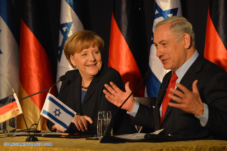 Merkel se opone a boicot contra Israel por asentamientos