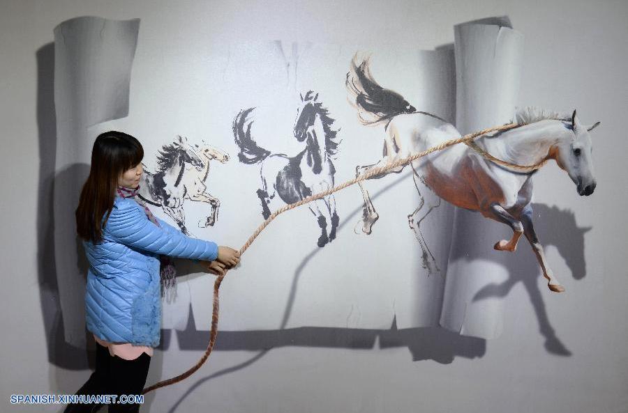 Hebei: Exhibición de pinturas en 3D en Chengde