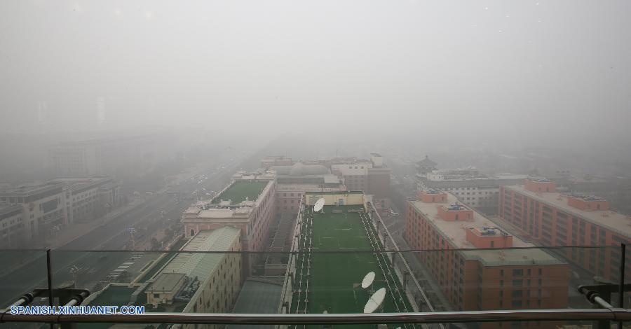 Beijing levantará alerta por grave contaminación de aire gracias a frente frío