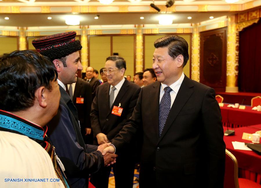 Xi pide oposición resuleta contra palabras y acciones que dañan unidad étnica
