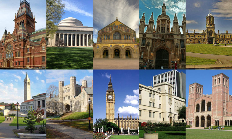 Las 10 instituciones más prestigiosas del mundo
